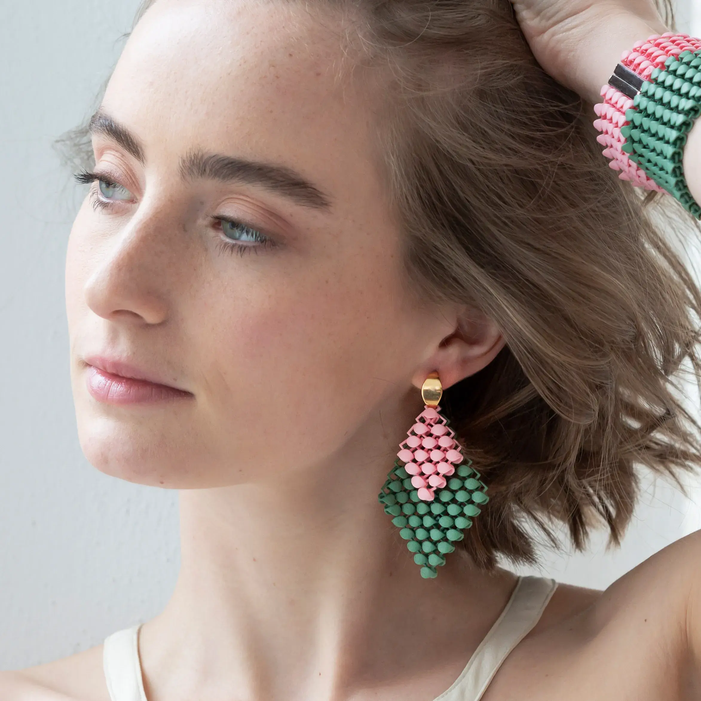 Boltenstern Fabnora FAB5 Armband Forest Green by BLAHASCHMUCK