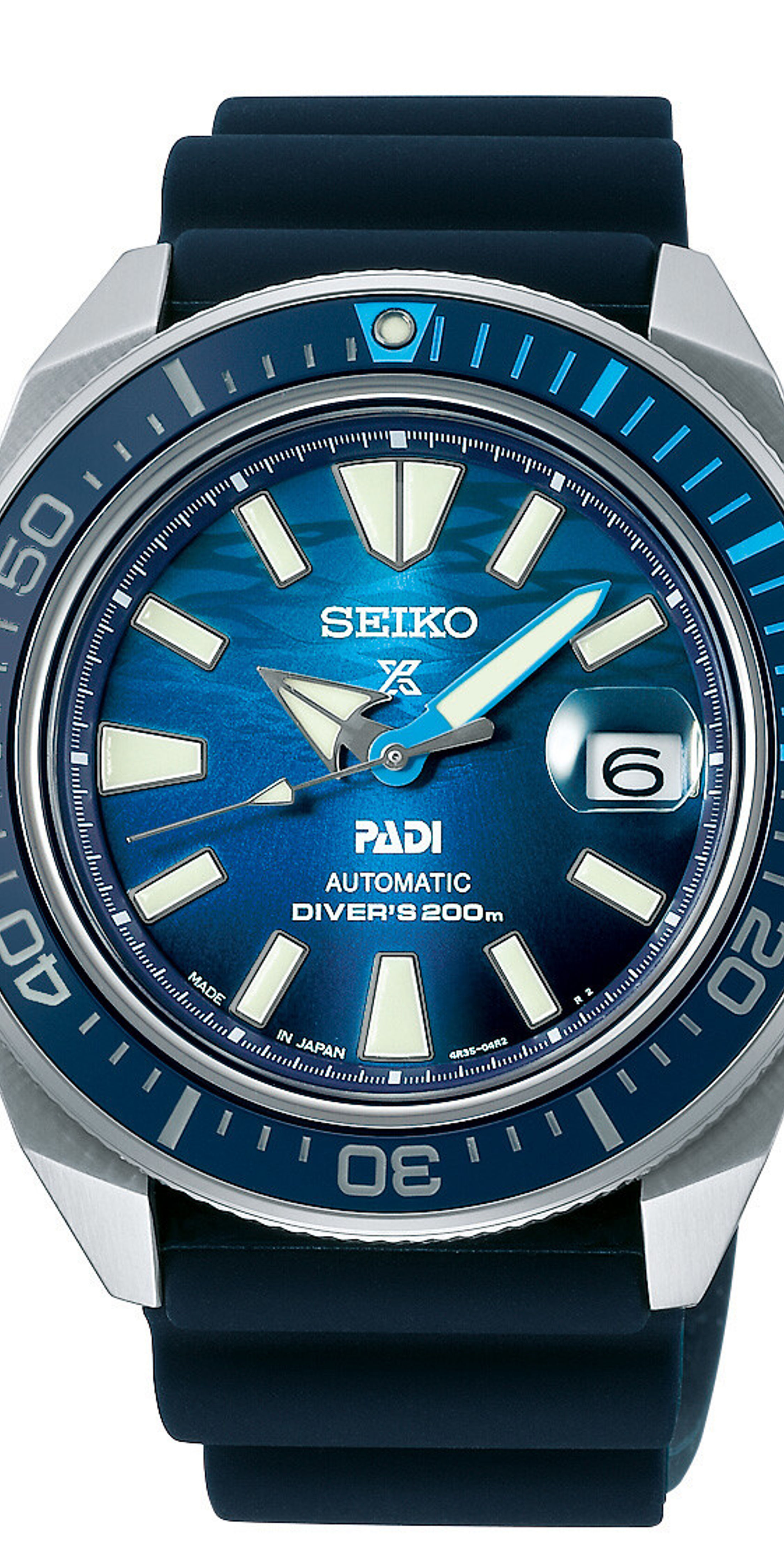 SRPJ93K1 | Sea Automatic Diver's Ø 43,8 mm Auto Blau Scuba