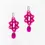 Miniaturbild: Boltenstern Fabnora Ohrringe Cosmos Hot Pink by BLAHASCHMUCK WIEN