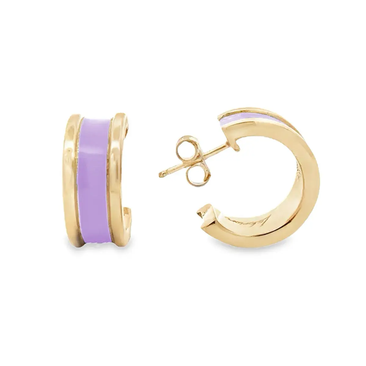 Labrioro Jewelry Double Line Collection Creole Rosso Rot