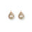 Miniaturbild: Tropfenperle, 14mm - Einhängerpaar, puder