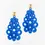Miniaturbild: Boltenstern Fabnora Ohrringe Coral  Bright Blue by BLAHASCHMUCK WIEN