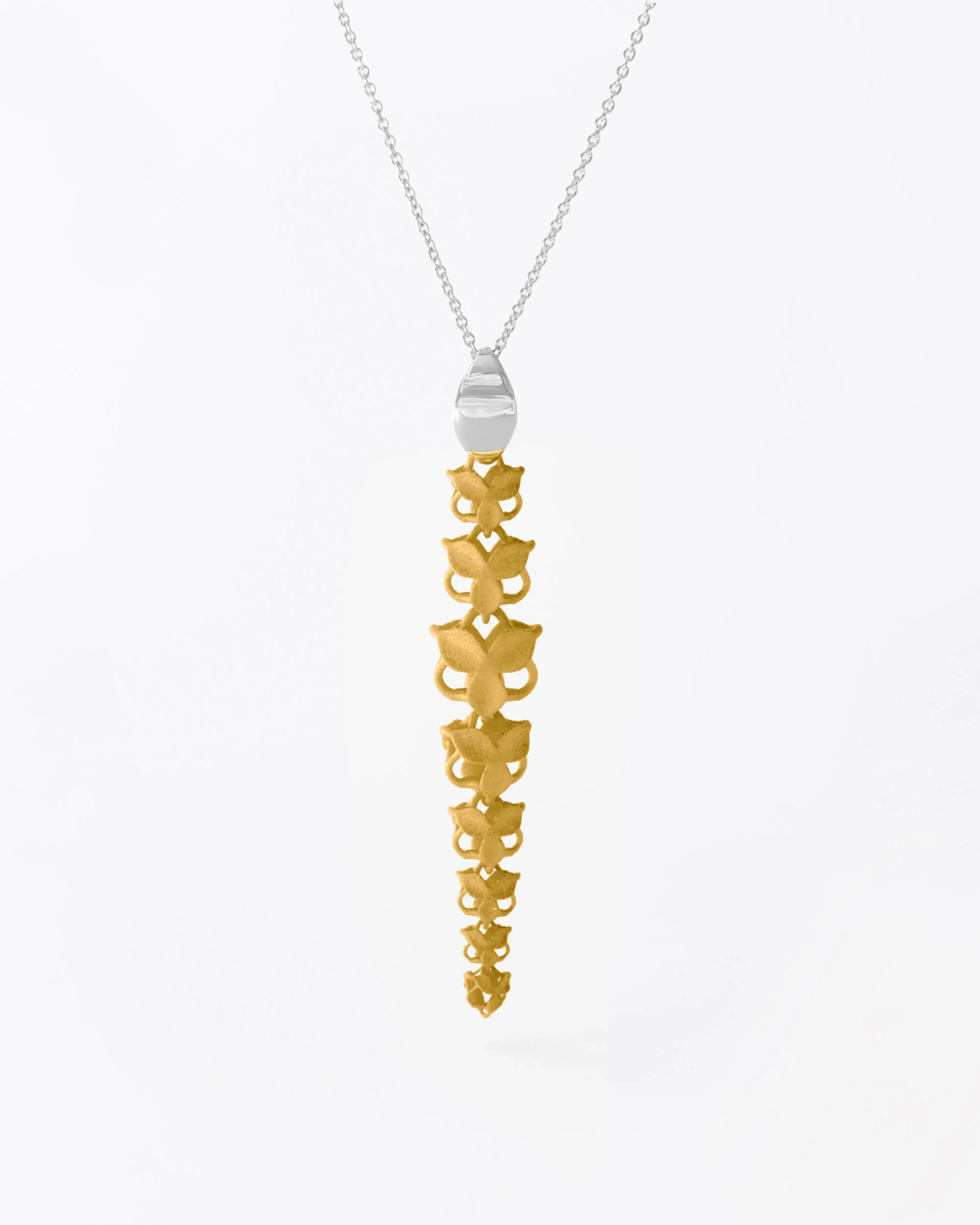 Boltenstern Fabnora Halskette Blossom Mustard Yellow by BLAHASCHMUCK WIEN