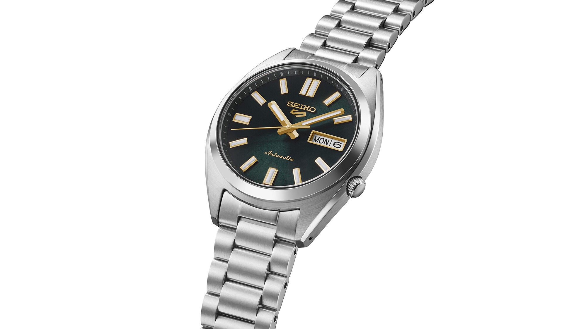 SEIKO 5 SPORTS SRPL57K1 | SNXS Series Ø 37,4 mm Auto Grün-Gold