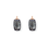 Miniaturbild: Briolette-Rechteck 16x10mm Einhängerpaar, black-diamond
