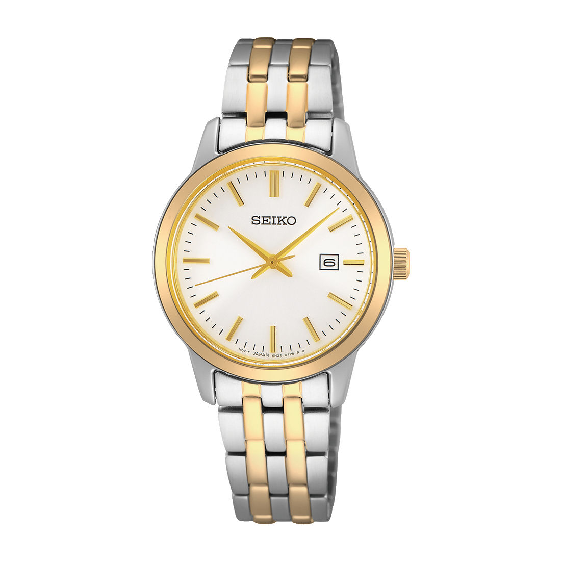 SEIKO SUR410P1 | Quartz Ø 30,0 mm Bicolor Weiß