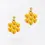 Miniaturbild: Boltenstern Fabnora Ohrringe Blossom Mini Sunflower Yellow by BLAHASCHMUCK WIEN 1010