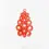 Miniaturbild: Boltenstern Fabnora Ohrringe Coral Papaya Orange by BLAHASCHMUCK WIEN