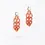 Miniaturbild: Boltenstern Fabnora Ohrringe Bond Mini Papaya Orange by BLAHASCHMUCK WIEN