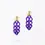 Miniaturbild: Boltenstern Fabnora Ohrringe Bond Mini Popping Purple by BLAHASCHMUCK WIEN