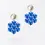 Miniaturbild: Boltenstern Fabnora Ohrringe Blossom Mini Bright Blue by BLAHASCHMUCK WIEN