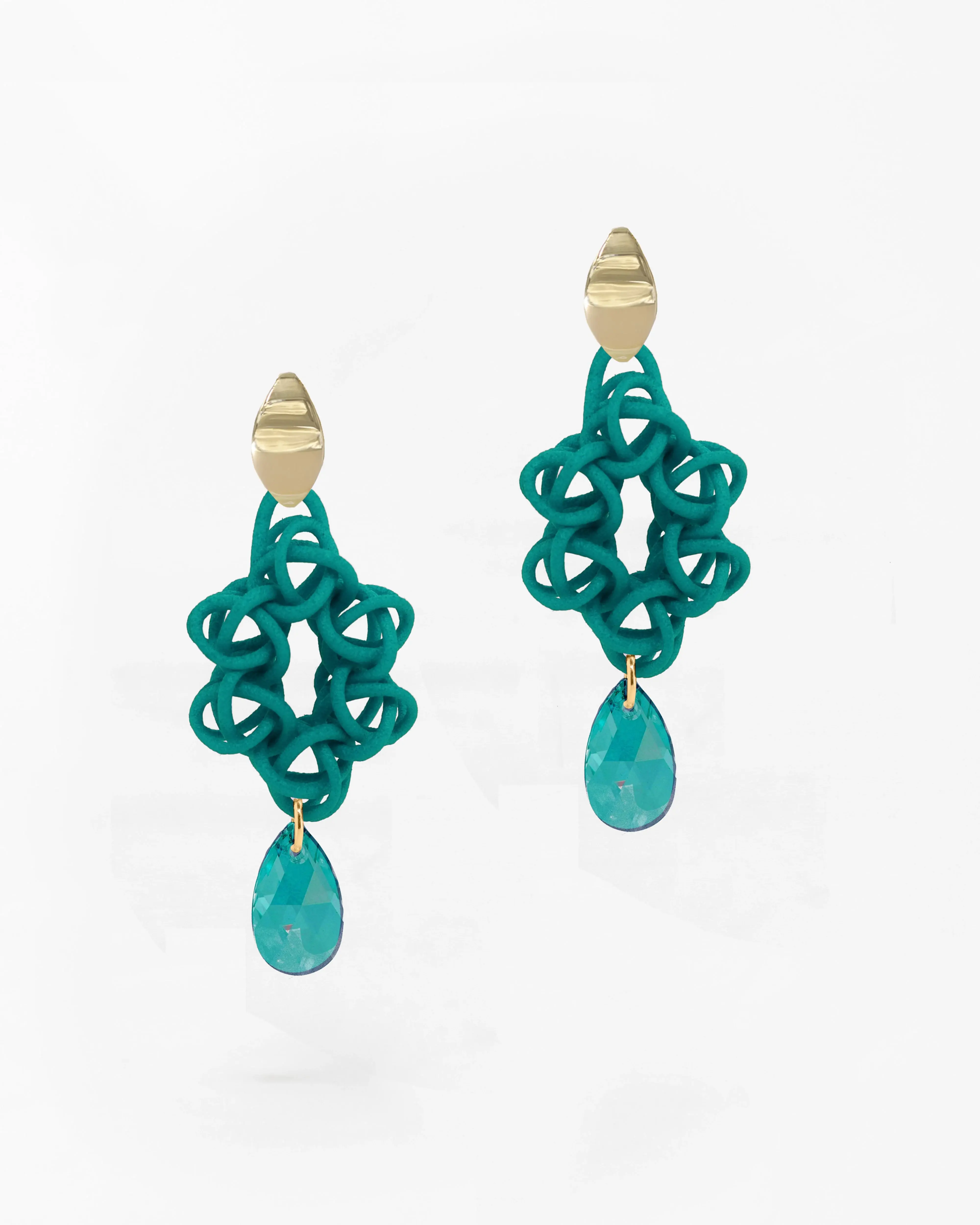 Boltenstern Fabnora Ohrringe Cosmos Harbor Blue by BLAHASCHMUCK WIEN