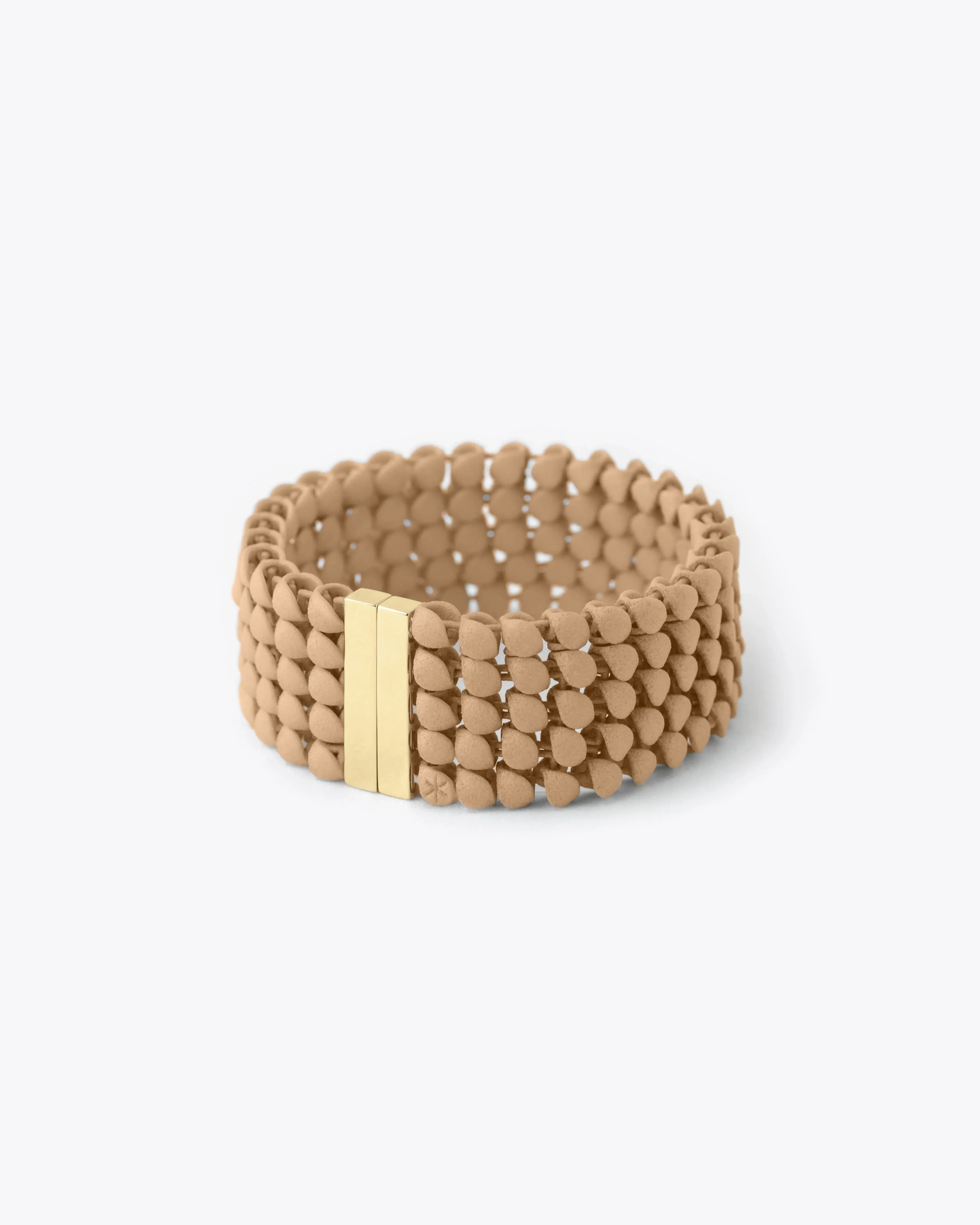 BOLTENSTERN |FABNORA | ESSENCE BRACELET 5 ROW | CLASSIC BEIGE