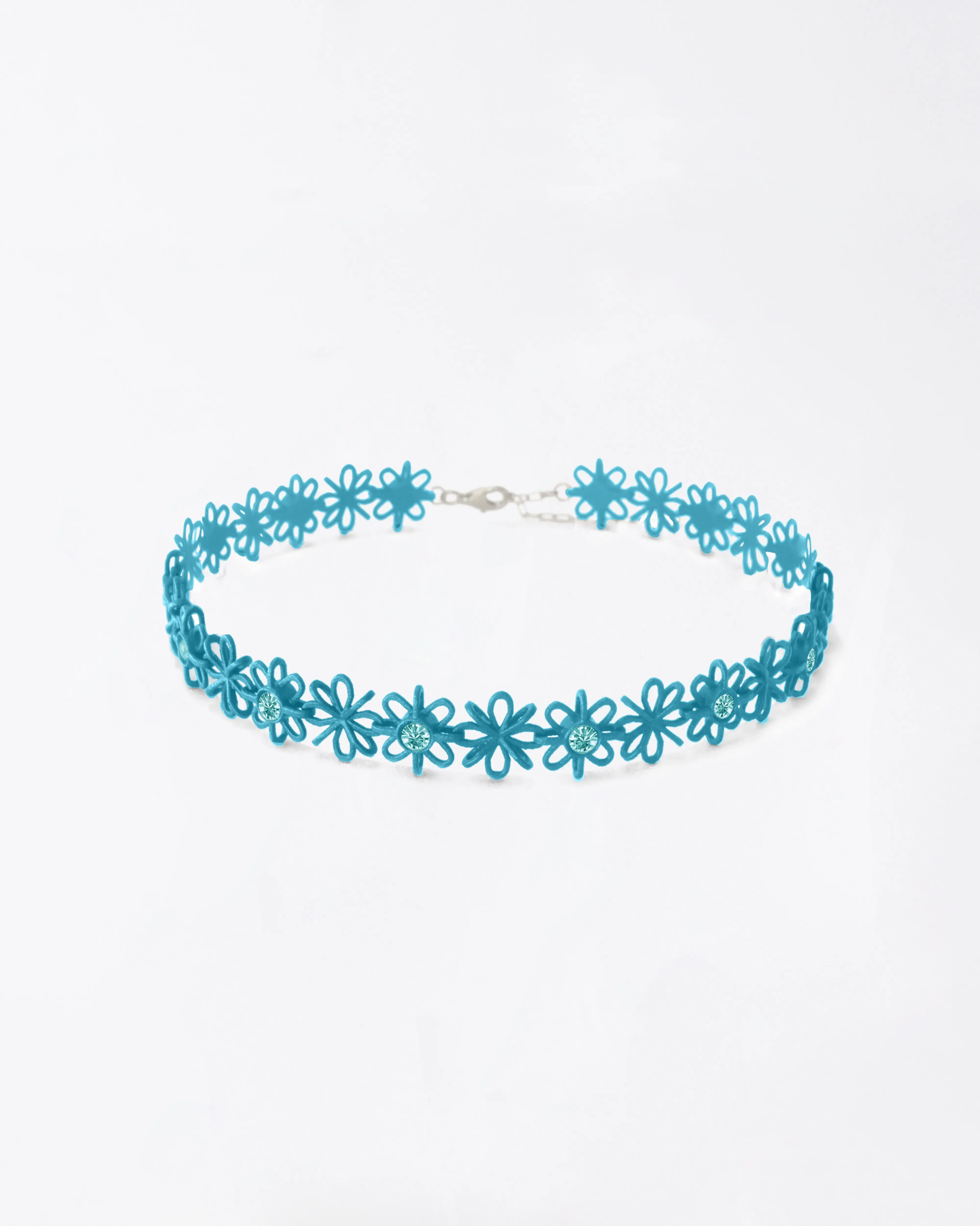Boltenstern Fabnora Choker Halskette FAB1 Harbor Blue by BLAHASCHMUCK WIEN