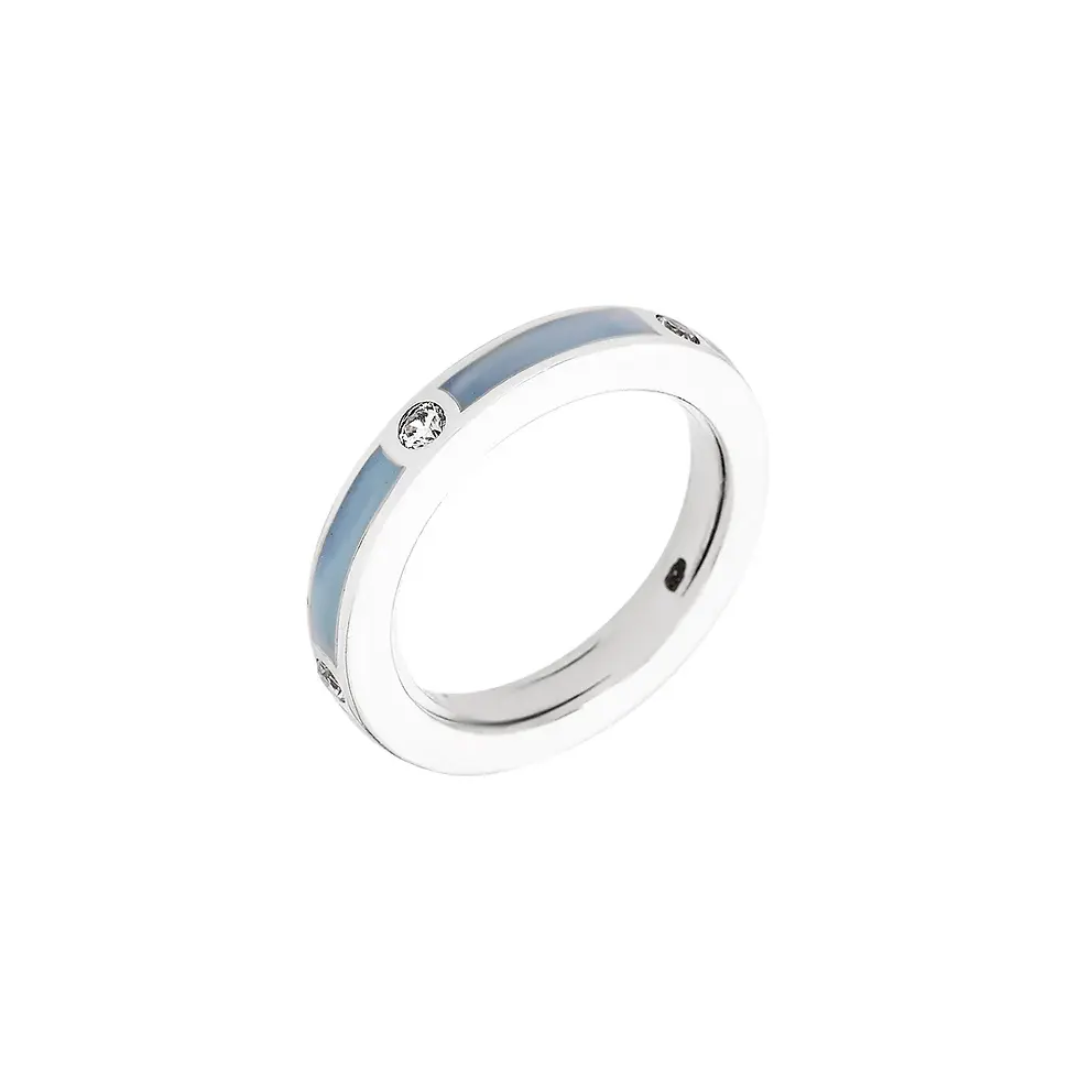 Labrioro Jewelry Urban Emaille Ring Grigio by BLAHASCHMUCK Vienna