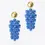 Miniaturbild: Boltenstern Fabnora Ohrringe Blossom Small Bright Blue by BLAHASCHMUCK WIEN