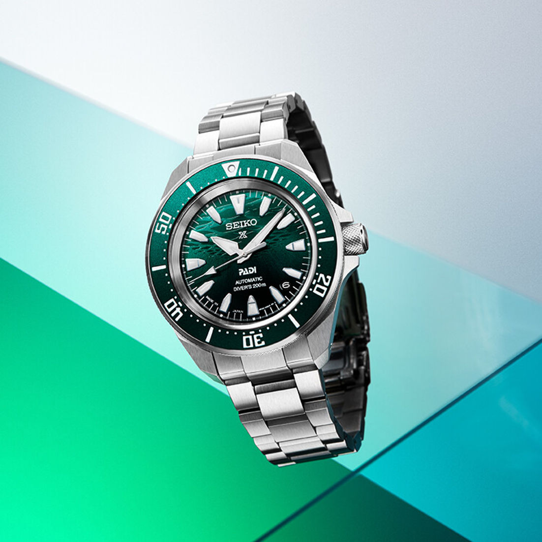 SRPL53K1 | Sea Automatic Diver's Ø 41,7 mm Auto Hellblau Scuba