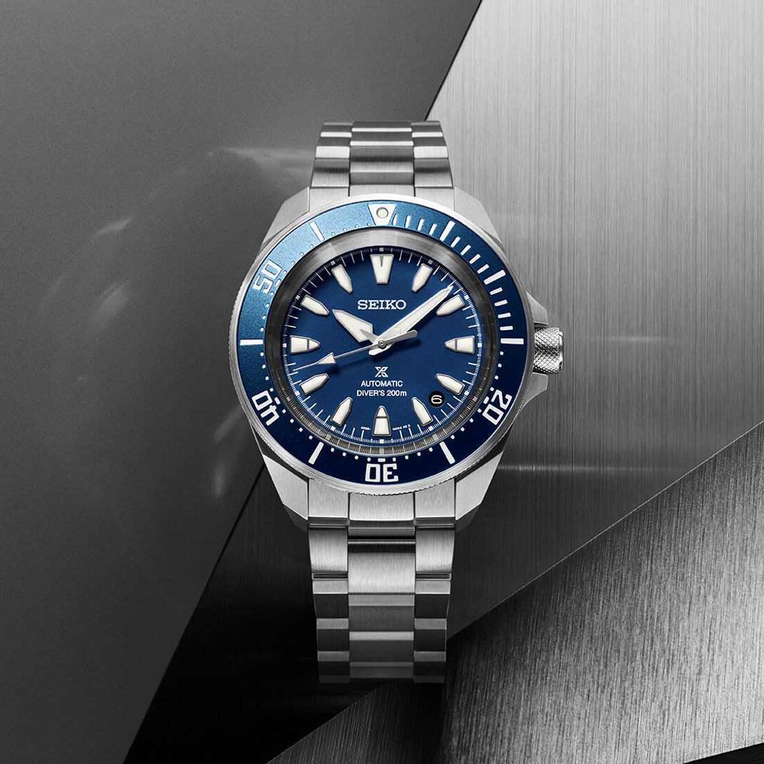 SRPL51K1 | Sea Automatic Diver's Ø 41,7 mm Auto Dunkelblau Scuba