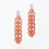 Miniaturbild: Boltenstern Fabnora Ohrringe Bond Small Papaya Orange by BLAHASCHMUCK WIEN
