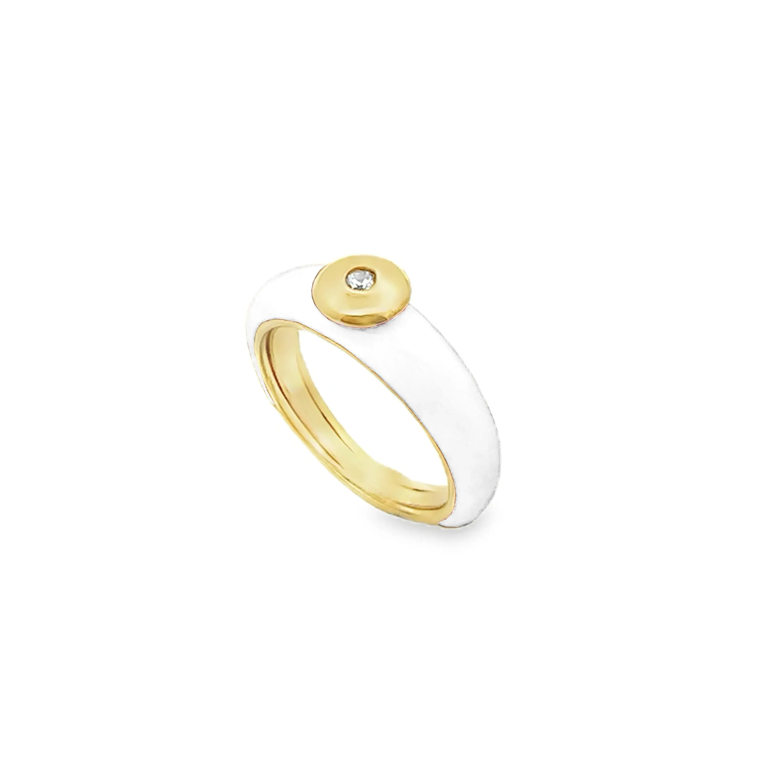 Labrioro Jewelry Allure Collection Emaille Ring by BLAHASCHMUCK Vienna