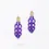 Miniaturbild: Boltenstern Fabnora Ohrringe Bond Mini Popping Purple by BLAHASCHMUCK WIEN