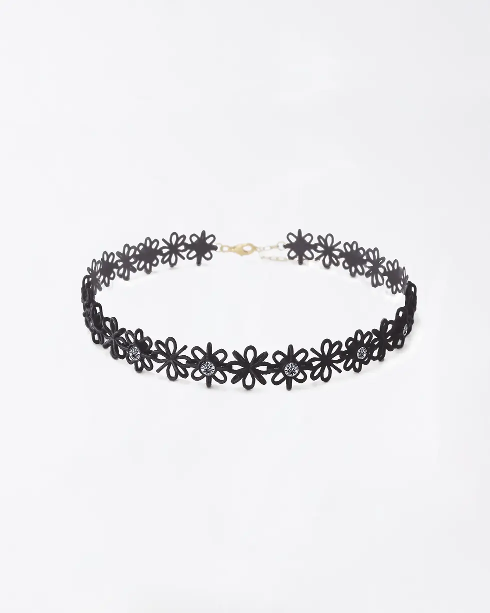 Boltenstern Fabnora Choker Halskette FAB1 Onyx Black by BLAHASCHMUCK WIEN