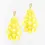 Miniaturbild: Boltenstern Fabnora Ohrringe Coral  Bright Yellow by BLAHASCHMUCK WIEN