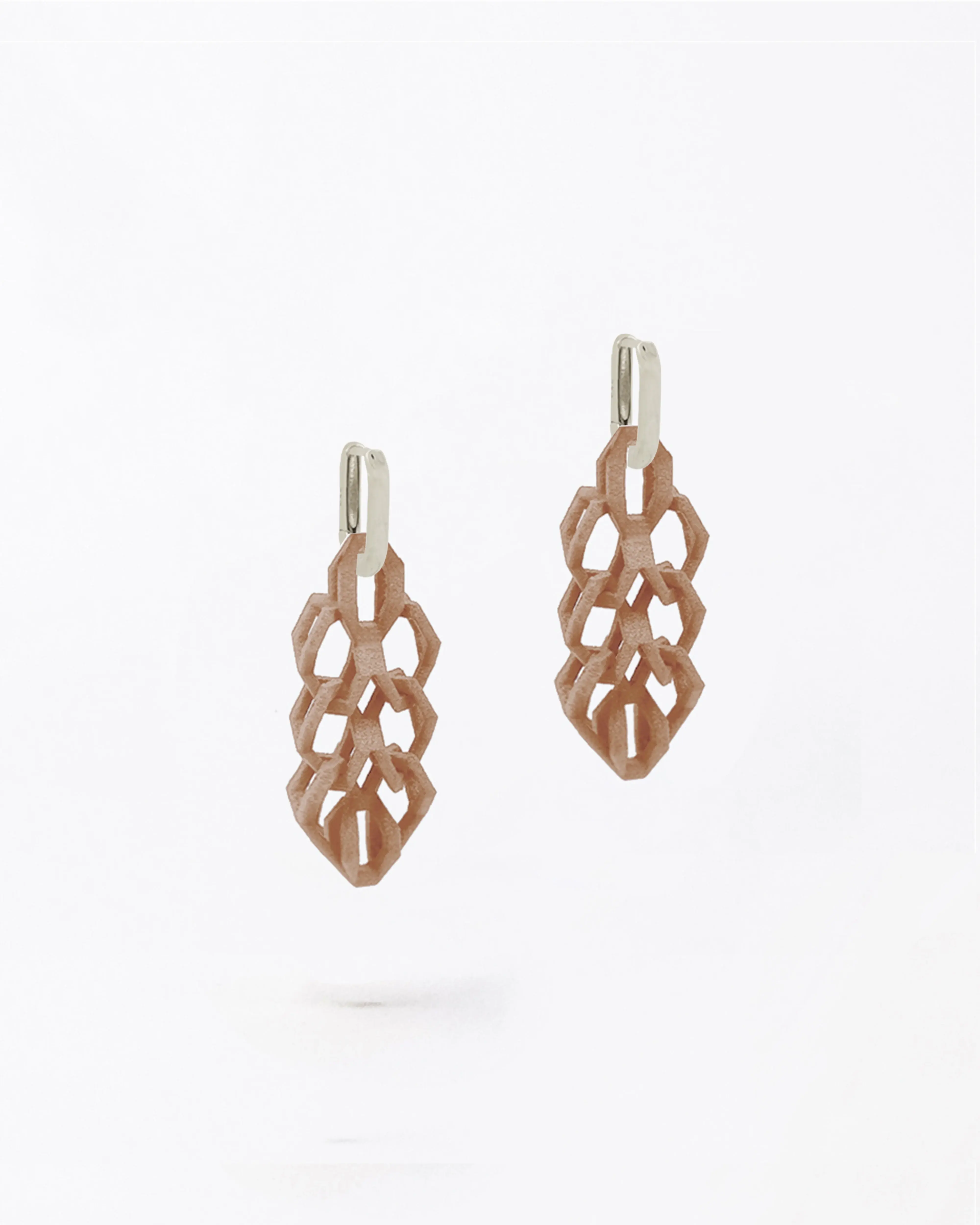 Boltenstern Fabnora Ohrringe Bond Mini Classic Beige by BLAHASCHMUCK WIEN 1010