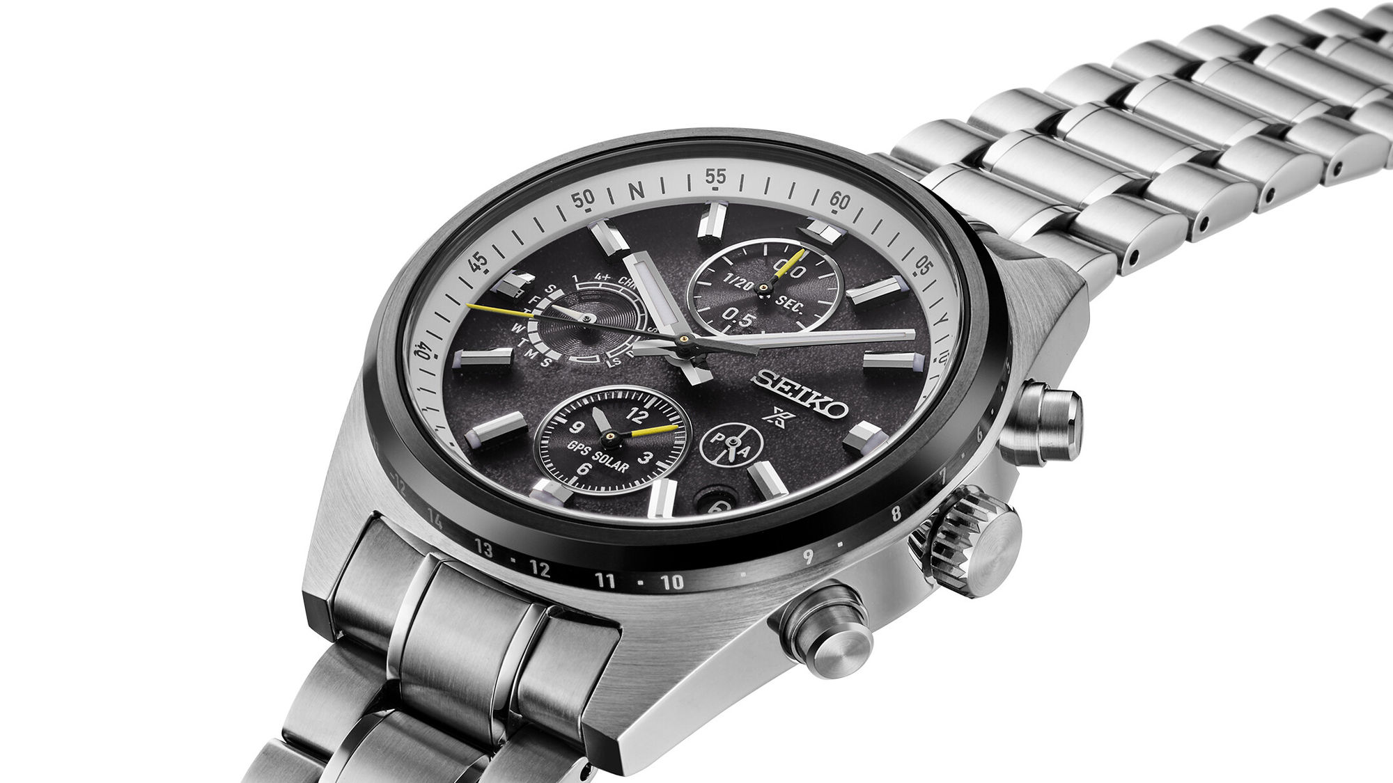 SEIKO Prospex Speedtimer GPS Solar Dual Time Chronograph SSH167J1