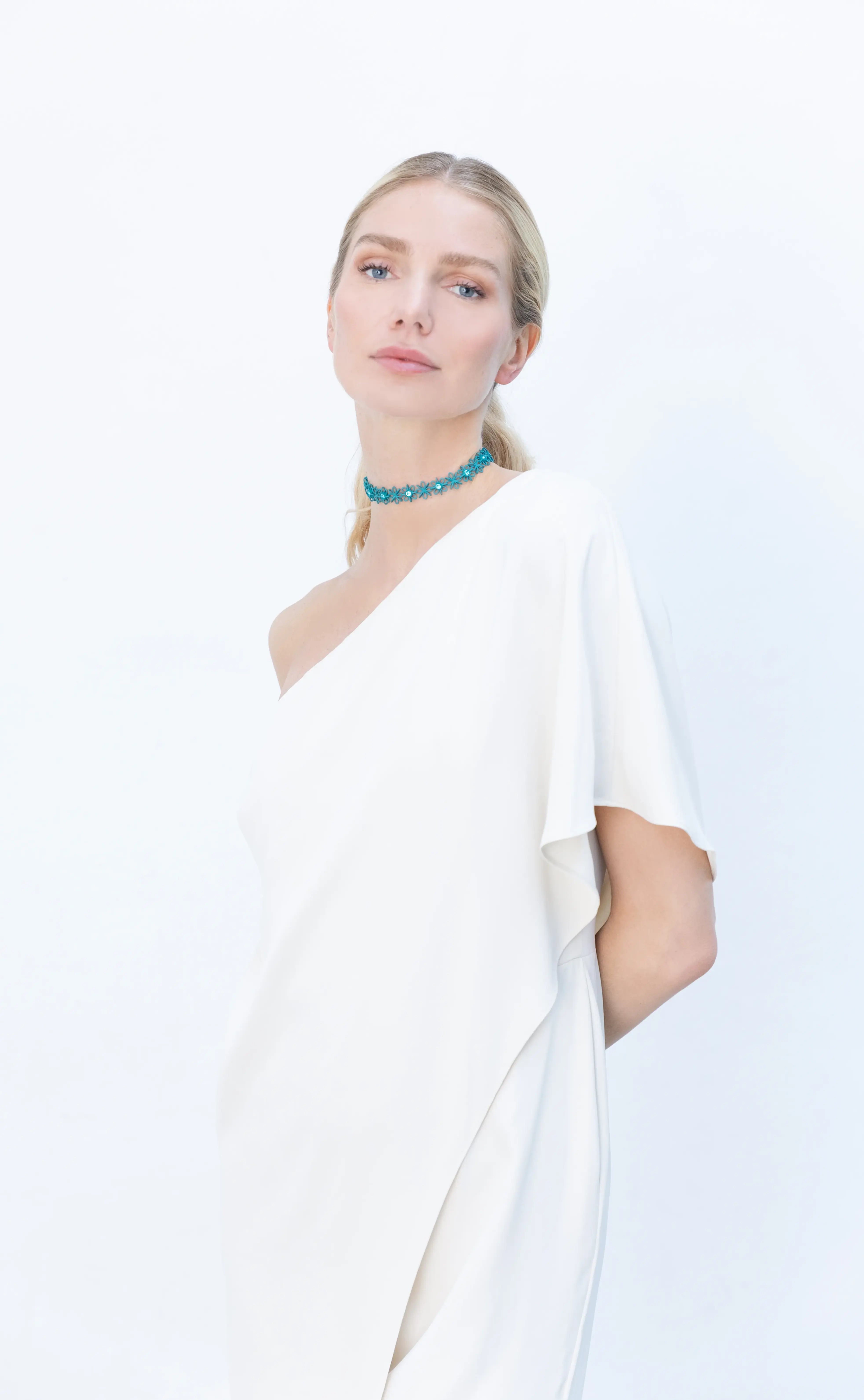 Boltenstern Fabnora Choker Halskette FAB1 Harbor Blue by BLAHASCHMUCK WIEN