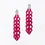 Miniaturbild: Boltenstern Fabnora Ohrringe Bond Small Hot Pink by BLAHASCHMUCK WIEN 1010