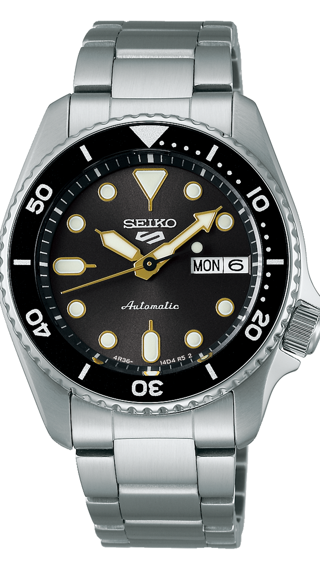 SRPL79K1 | SKX Series Ø 38,0 mm Auto Schwarz-Gold