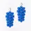 Miniaturbild: Boltenstern Fabnora Ohrringe Blossom Small Bright Blue by BLAHASCHMUCK WIEN