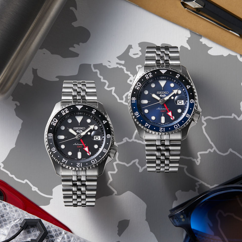 SEIKO 5 SPORTS SSK003K1 | SKX Series GMT Ø 42,5 mm Auto GMT Blau
