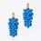 Miniaturbild: Boltenstern Fabnora Ohrringe Blossom Small Bright Blue by BLAHASCHMUCK WIEN