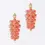 Miniaturbild: Boltenstern Fabnora Ohrringe Blossom Small Papaya Orange by BLAHASCHMUCK WIEN