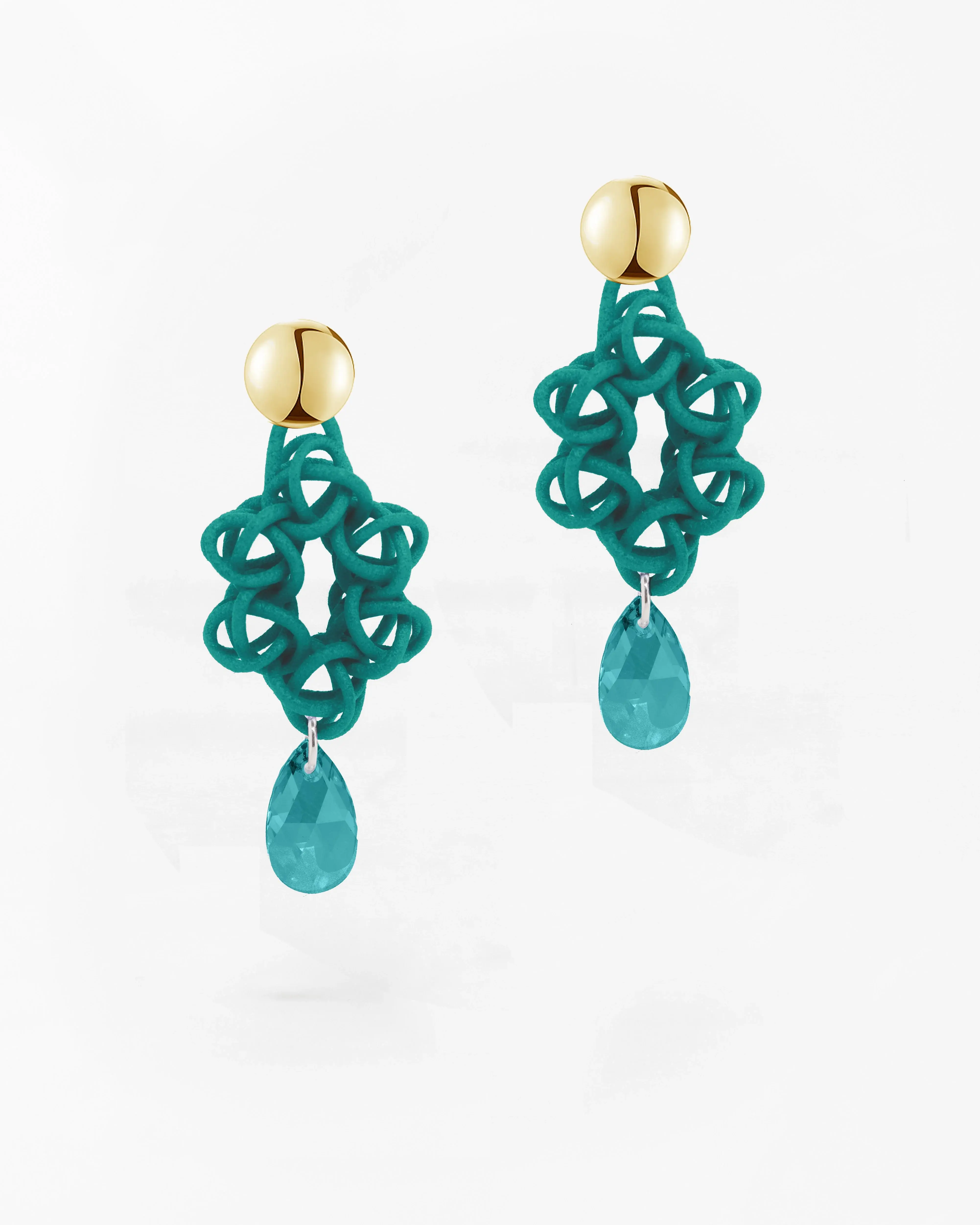 Boltenstern Fabnora Ohrringe Cosmos Harbor Blue by BLAHASCHMUCK WIEN