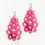Miniaturbild: Boltenstern Fabnora Ohrringe Coral  Raspberry Pink by BLAHASCHMUCK WIEN