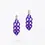 Miniaturbild: Boltenstern Fabnora Ohrringe Bond Mini Popping Purple by BLAHASCHMUCK WIEN