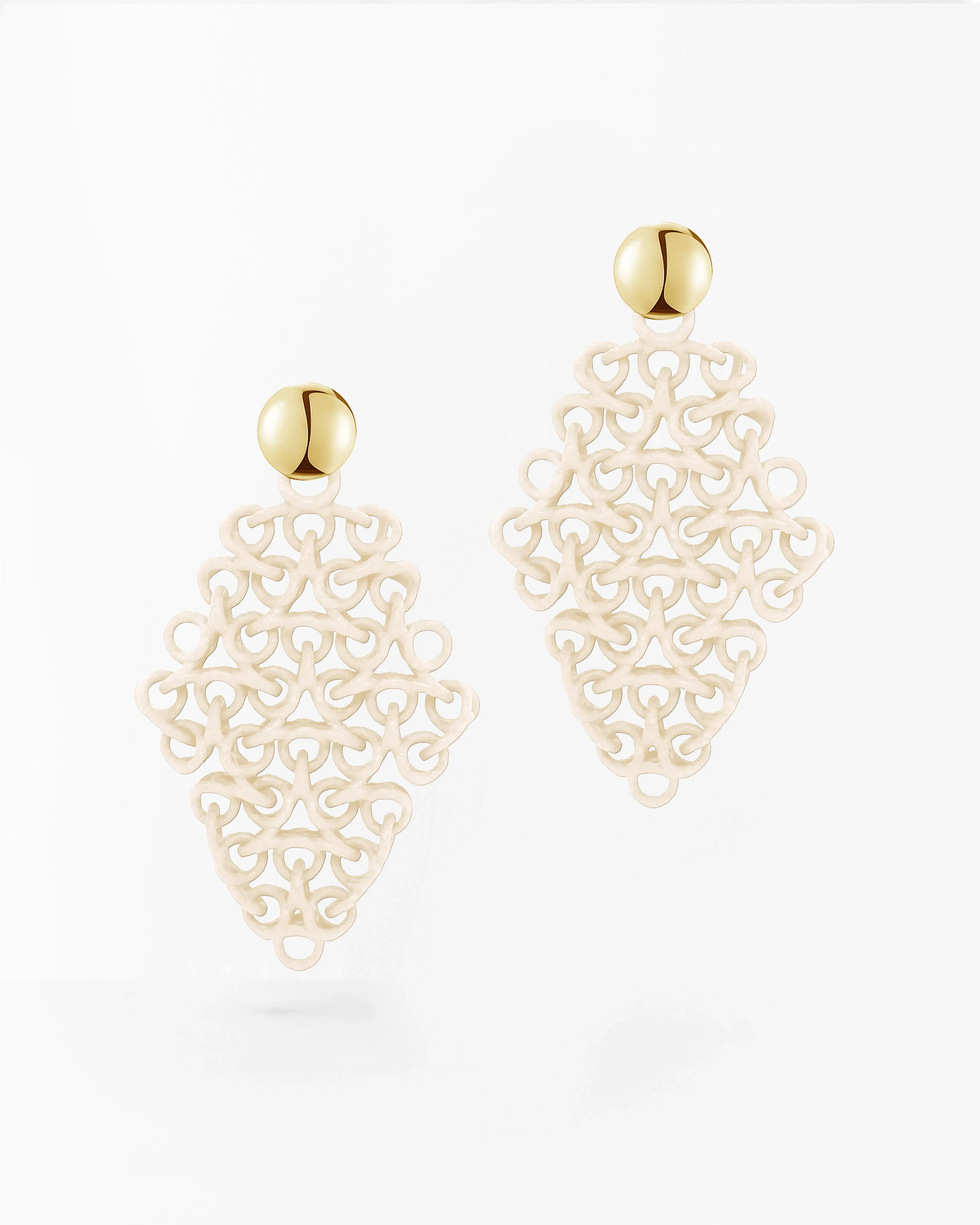 Boltenstern Fabnora Ohrringe Rondo Pearl Blush by BLAHASCHMUCK WIEN