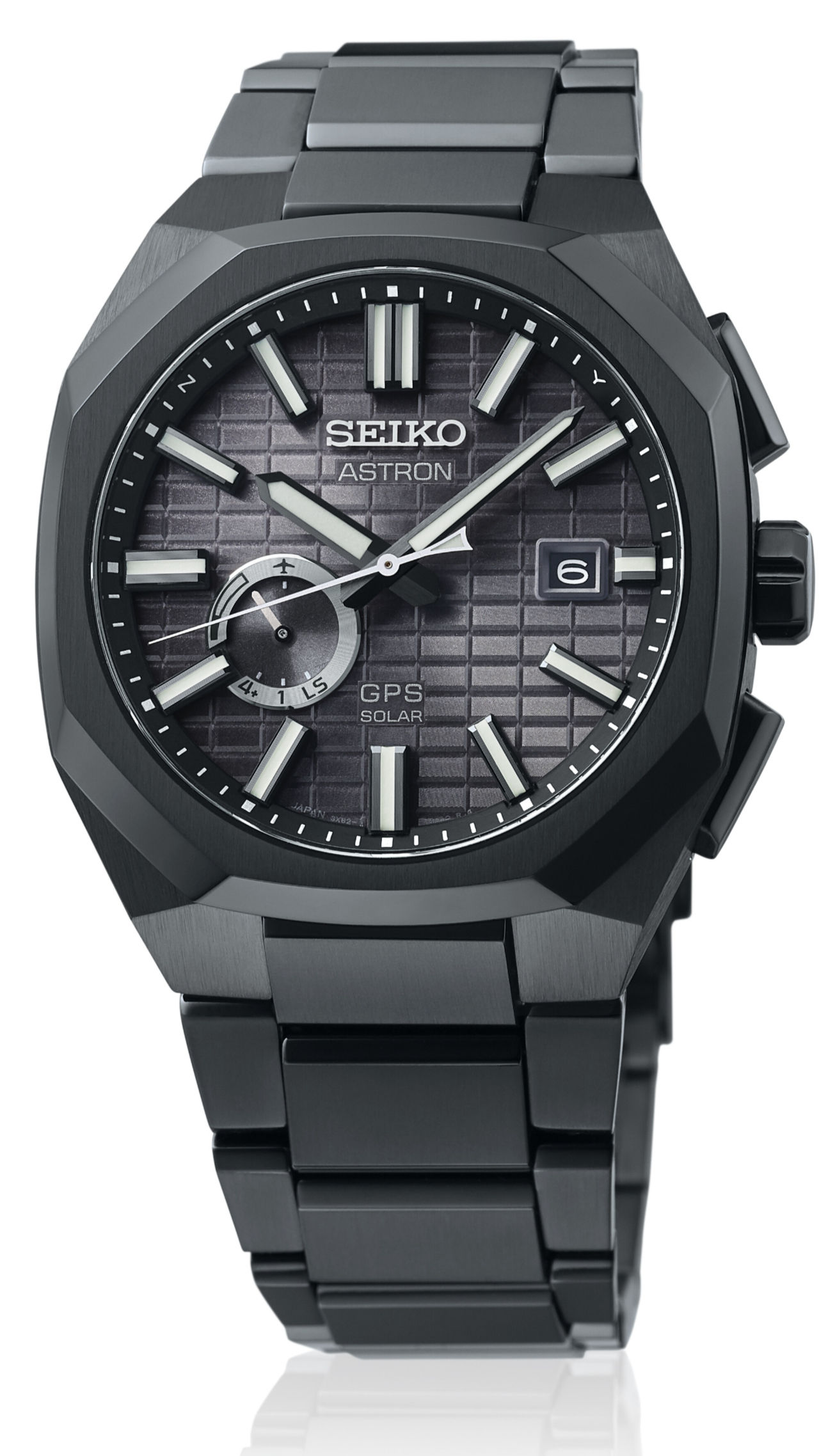 SEIKO AstronSSJ015J1 | GPS Solar Ø 41,2 mm Titan Schwarz