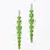Miniaturbild: Boltenstern Fabnora Ohrringe Blossom Long Lime Green by BLAHASCHMUCK WIEN