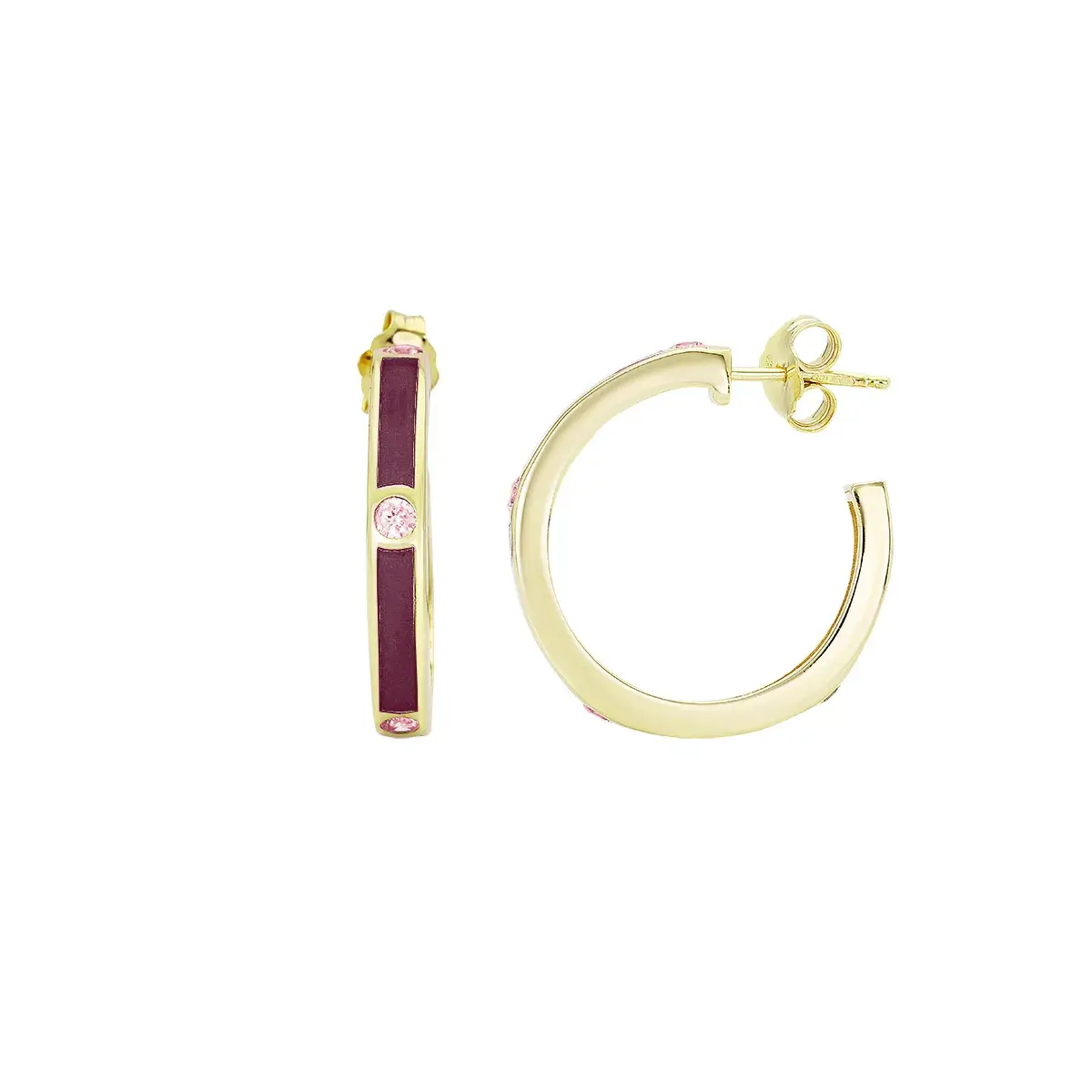 Labrioro Jewelry Urban Emaille Creole by BLAHASCHMUCK Vienna