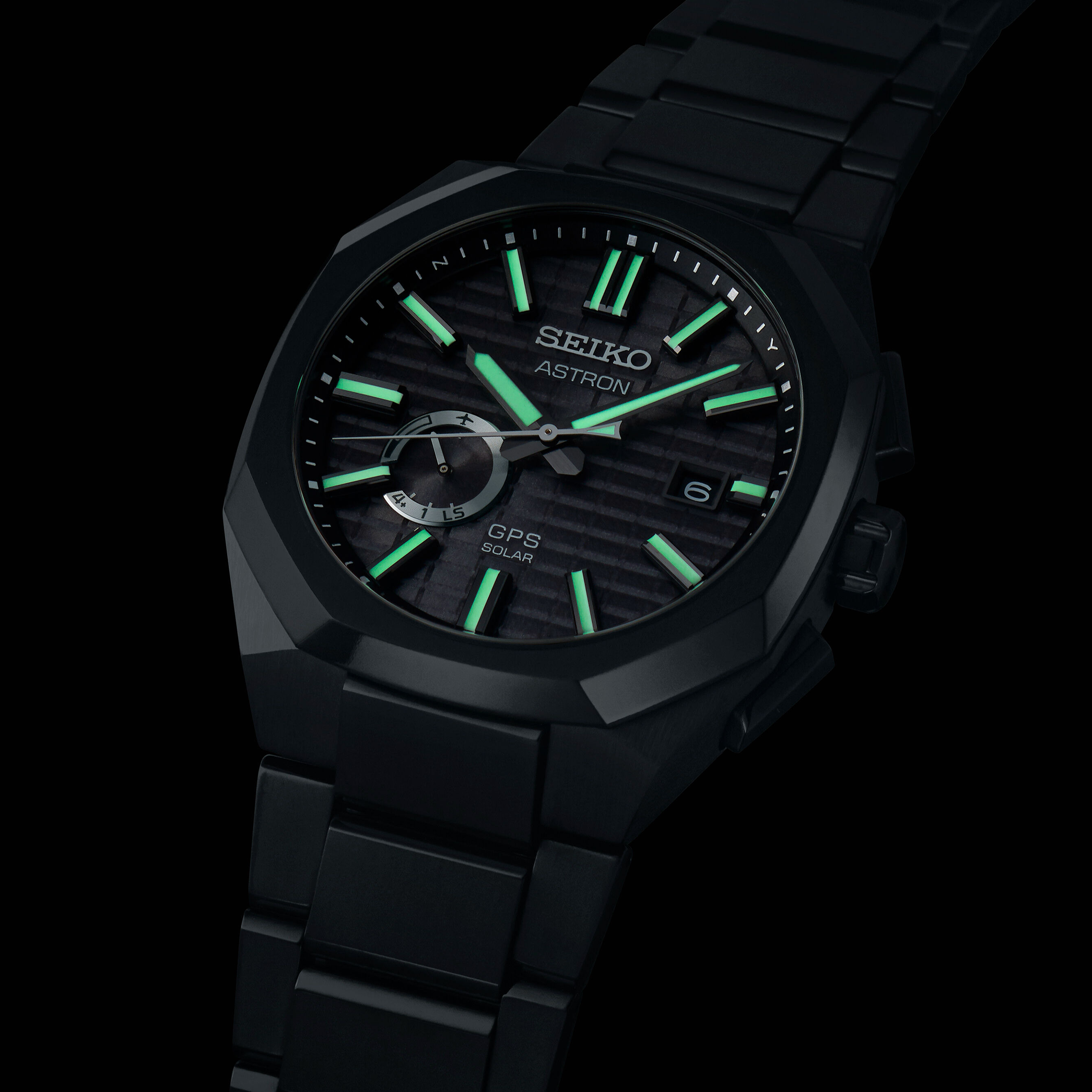 SEIKO AstronSSJ015J1 | GPS Solar Ø 41,2 mm Titan Schwarz