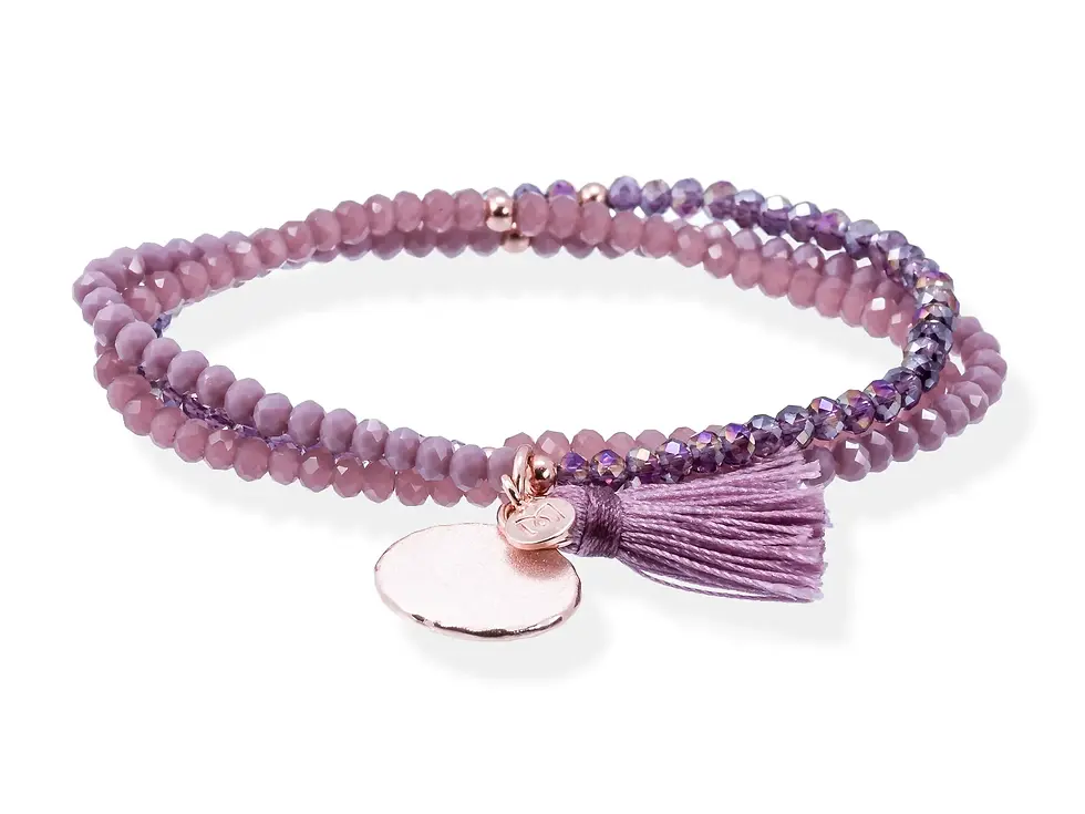MARINA GARCIA JOYAS ZEN Schmuck Armband Lila