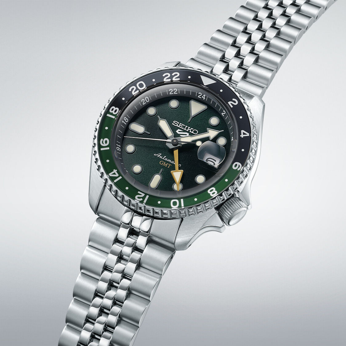 SEIKO 5 SPORTS SSK035K1 | SKX Series GMT Ø 42,5 mm Auto GMT Grün
