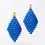 Miniaturbild: Boltenstern Fabnora Ohrringe Essence Small Bright Blue by BLAHASCHMUCK WIEN