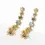 Miniaturbild: BOLTENSTERN ELEMENTS RainbowOhrringe Long Harmony, Gelbgold mit Edelsteinen by BLAHASCHMUCK WIEN