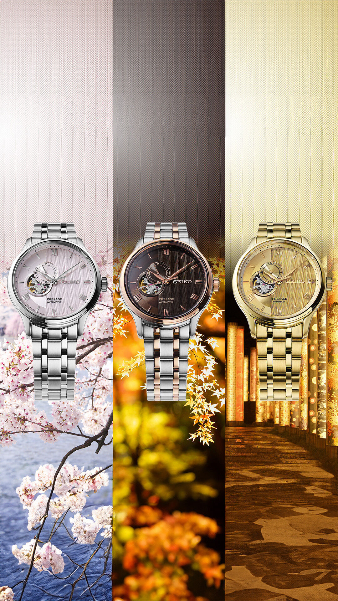 SEIKO Presage Automatic Japanese garden SSA466J1