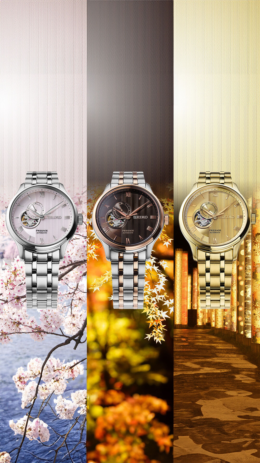 SEIKO Presage Automatic Japanese garden SSA465J1